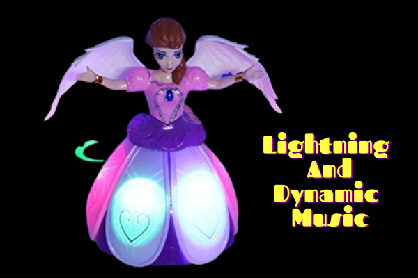 Dancing Angel Girl Robot With Lights and Music