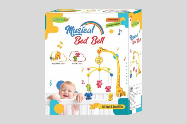Hanging musical toys for babies